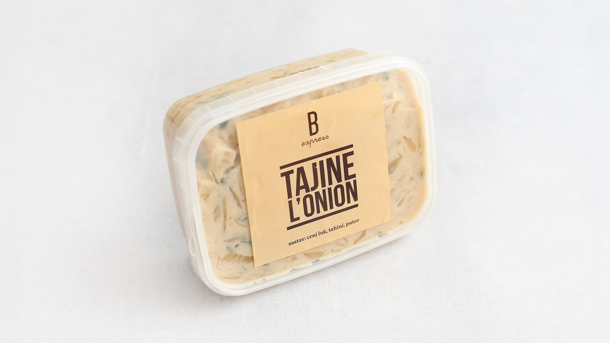 Tajine de l’ onion pakovanje
