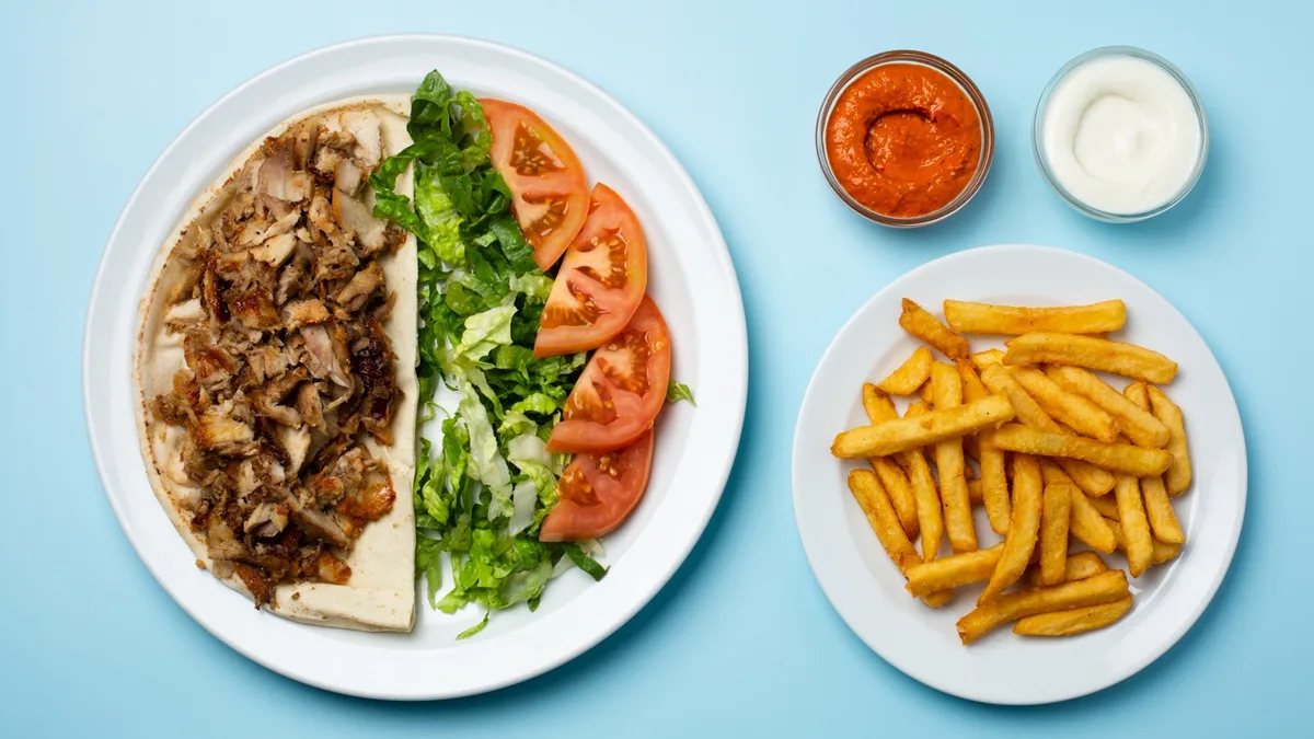 Shawarma Plate Dish