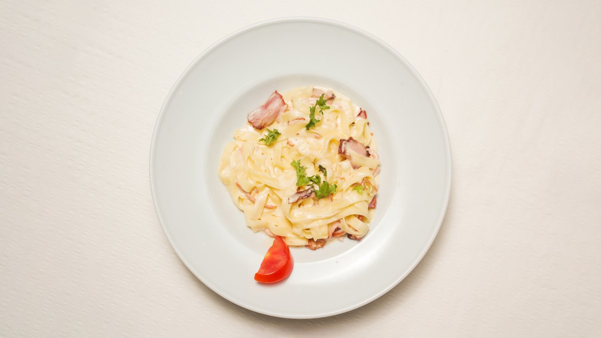 58. Spaghetti A'la Carbonara