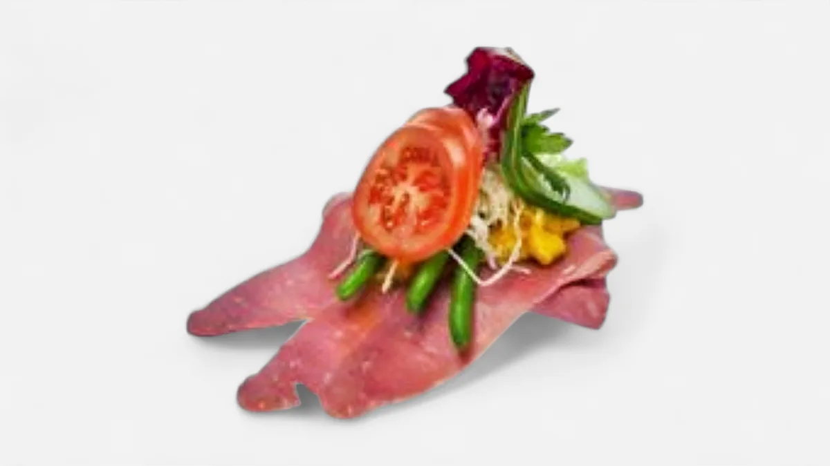 Sprængt oksebryst med pickles og peberrod