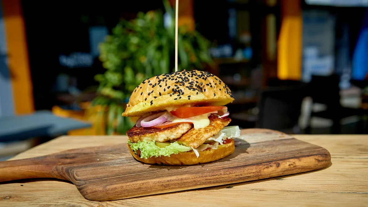 Halloumi Burger 🌱