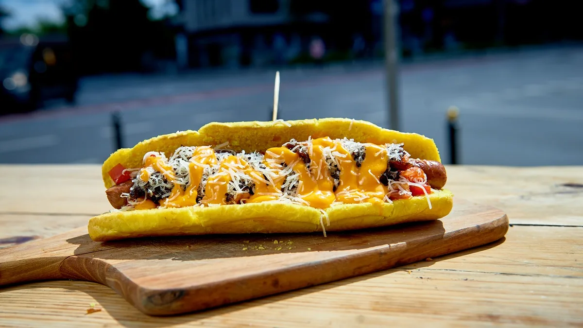 Hot Dog Halloumi 🌱