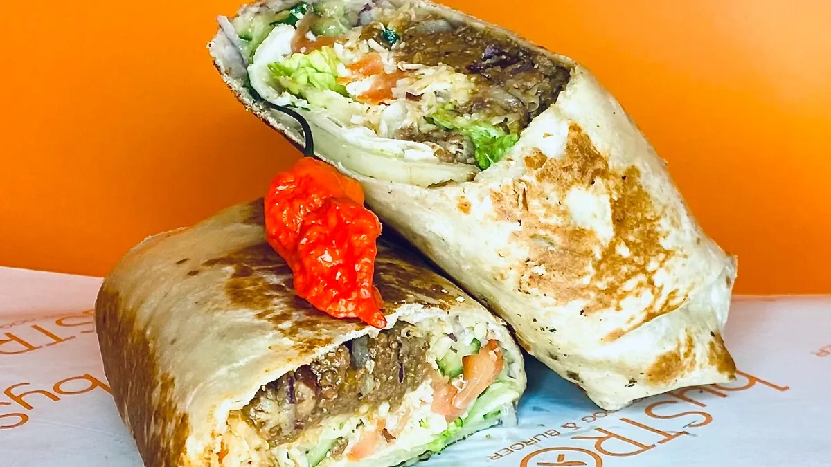 Tortilla z wołowiną