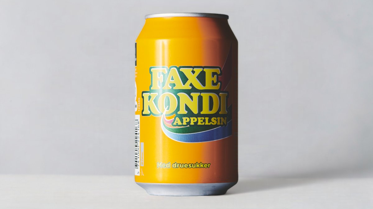 Faxe Kondi Appelsin 0,33 l