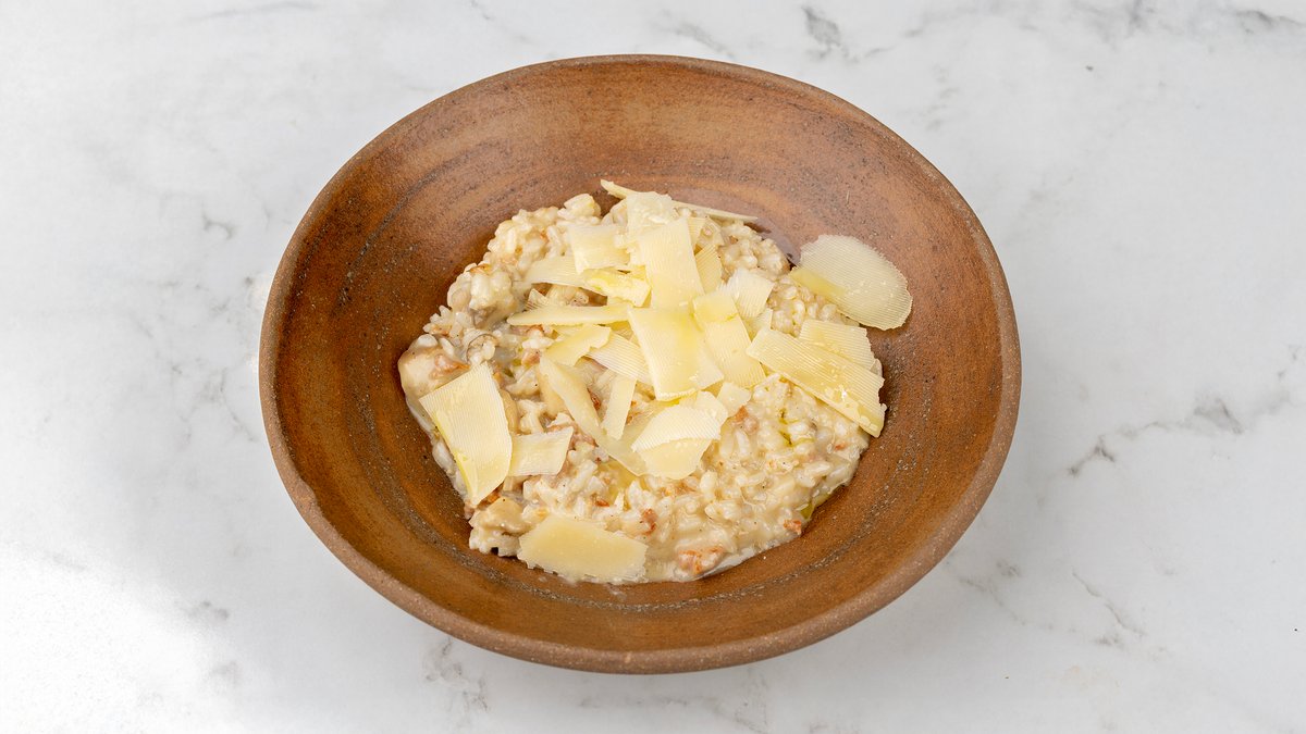 RISOTTO CU SALSICCIA ȘI HRIBI 500g