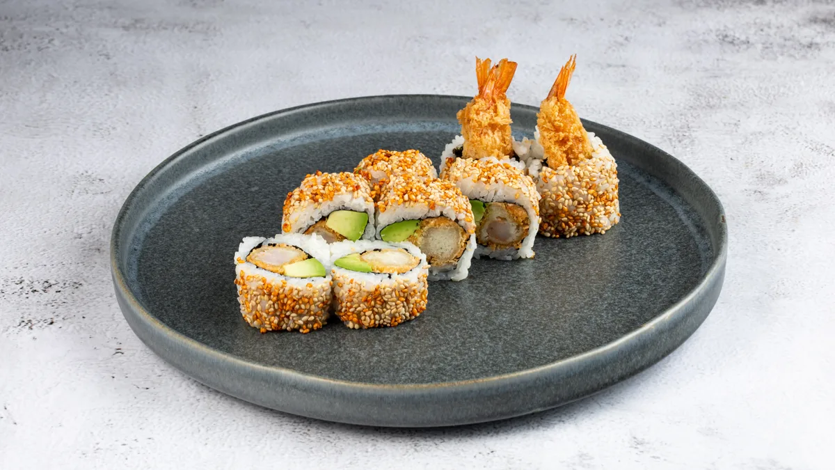 21A. Uramaki Crispy Ebi