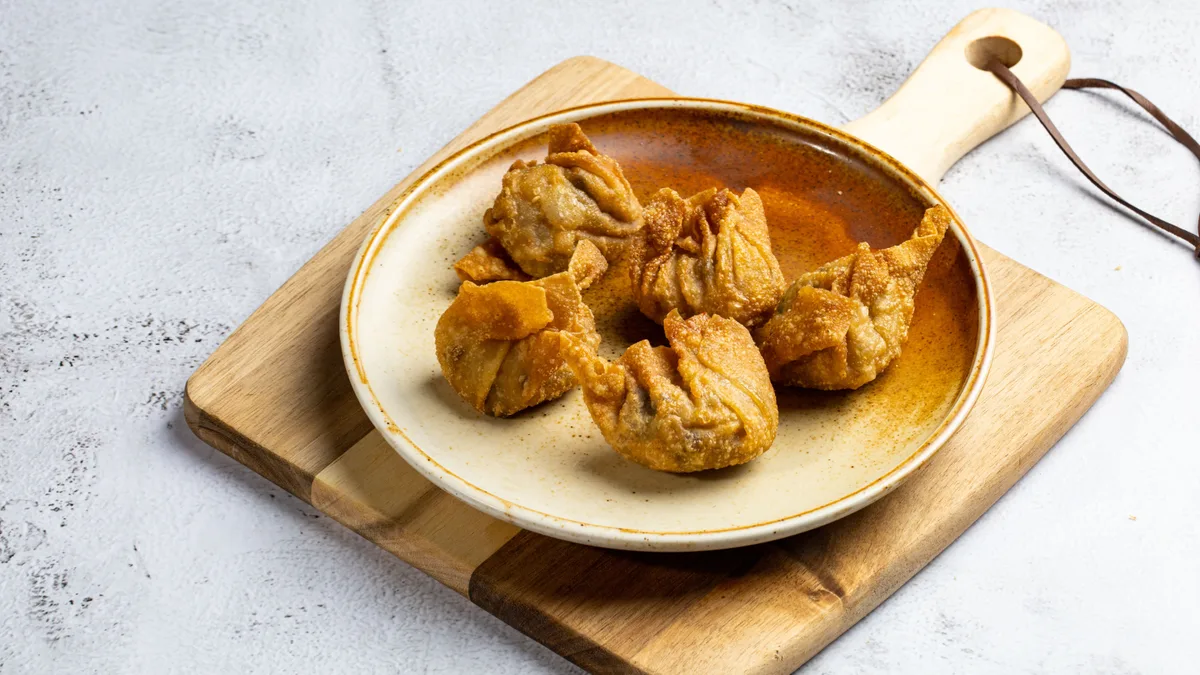3. Wontons (5 stk)
