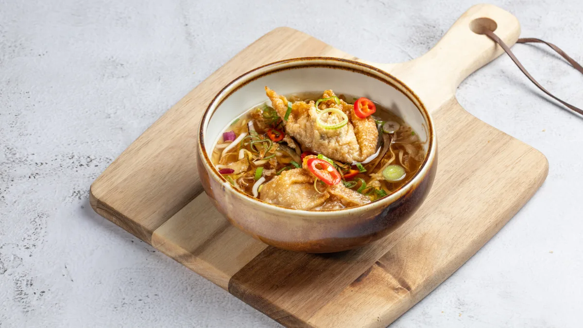 6. Wonton suppe