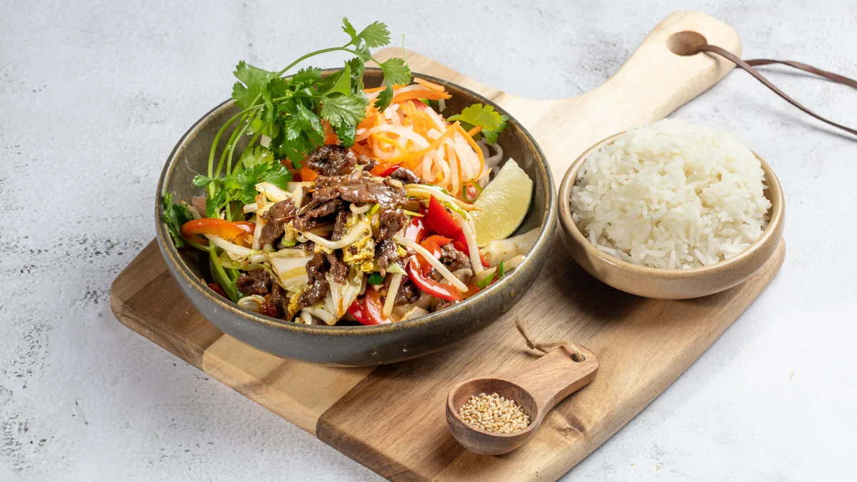 9A. Spicy oksekød