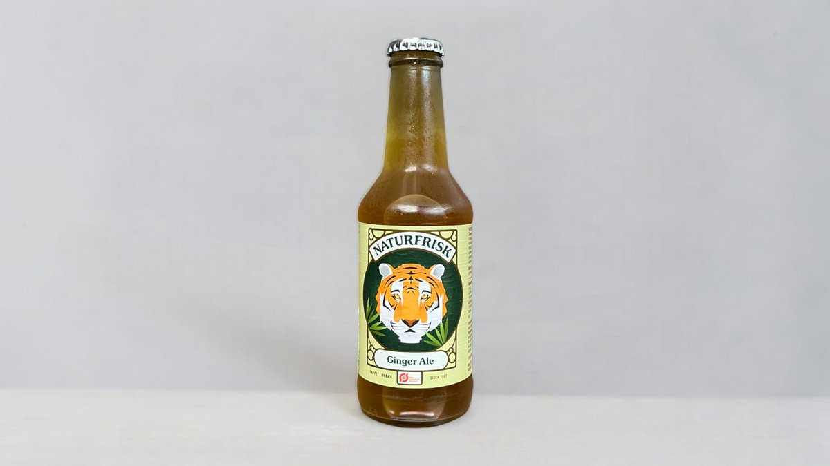 Naturfrisk Ginger Ale 0,33 l
