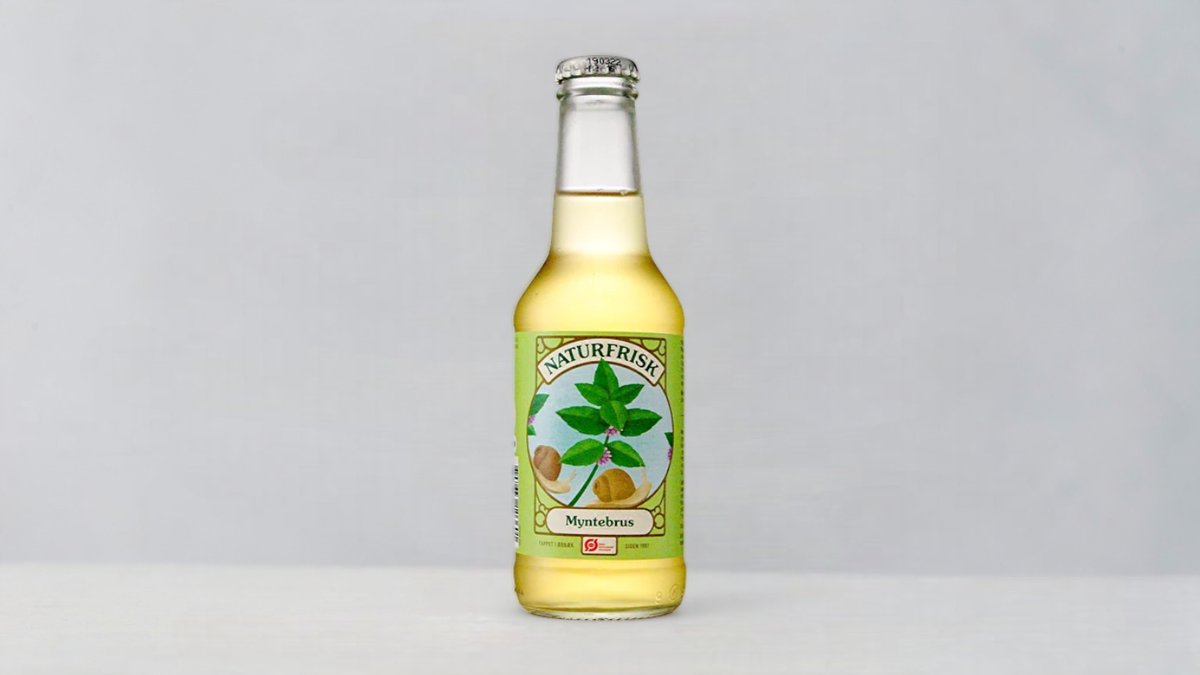 Naturfrisk  Myntebrus 0,33 l