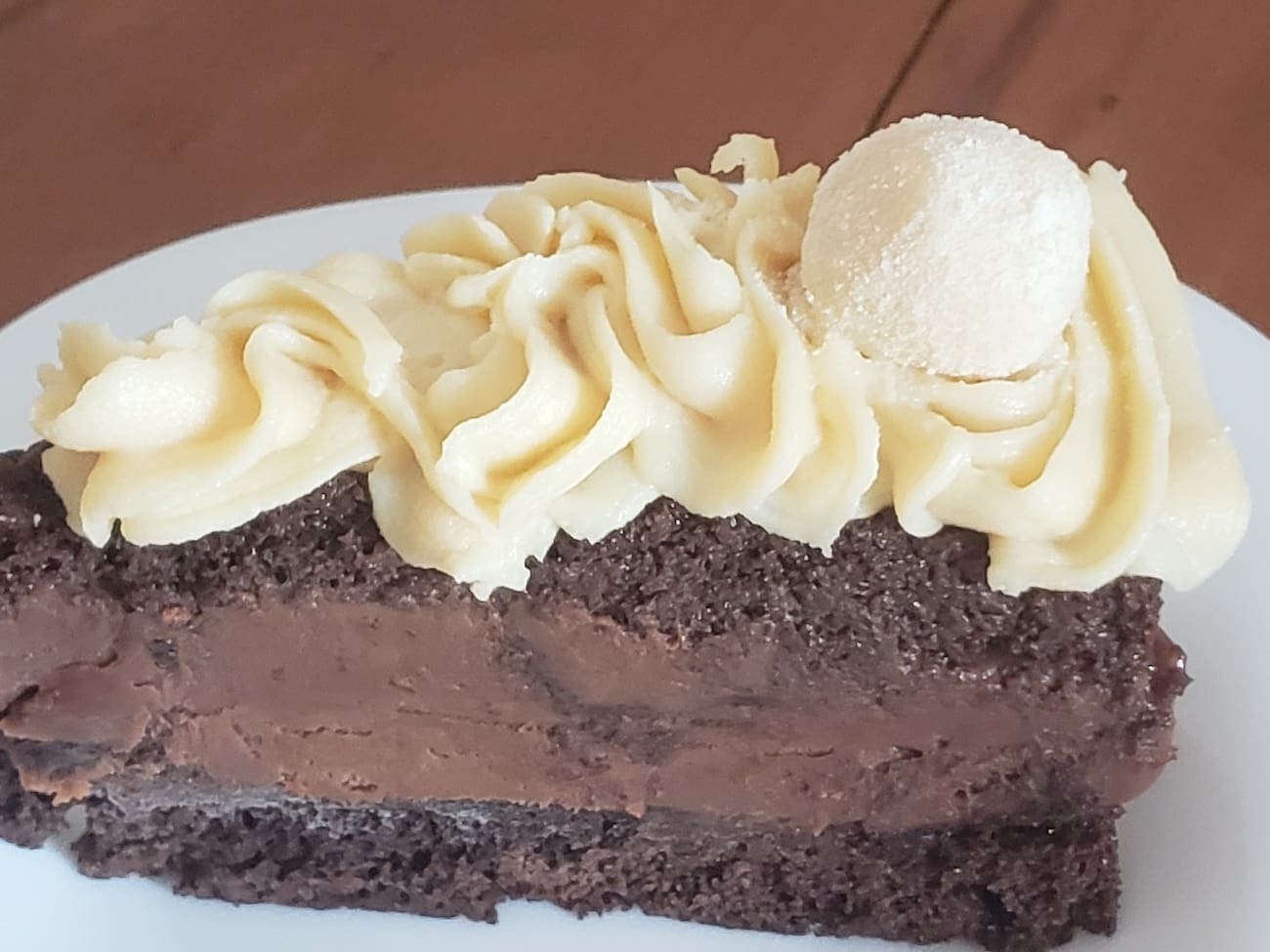 Fatia Bolo Chocolatudo com Ninho
