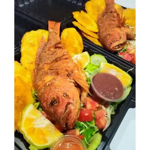 Pescado Pargo Entero Empanizado
