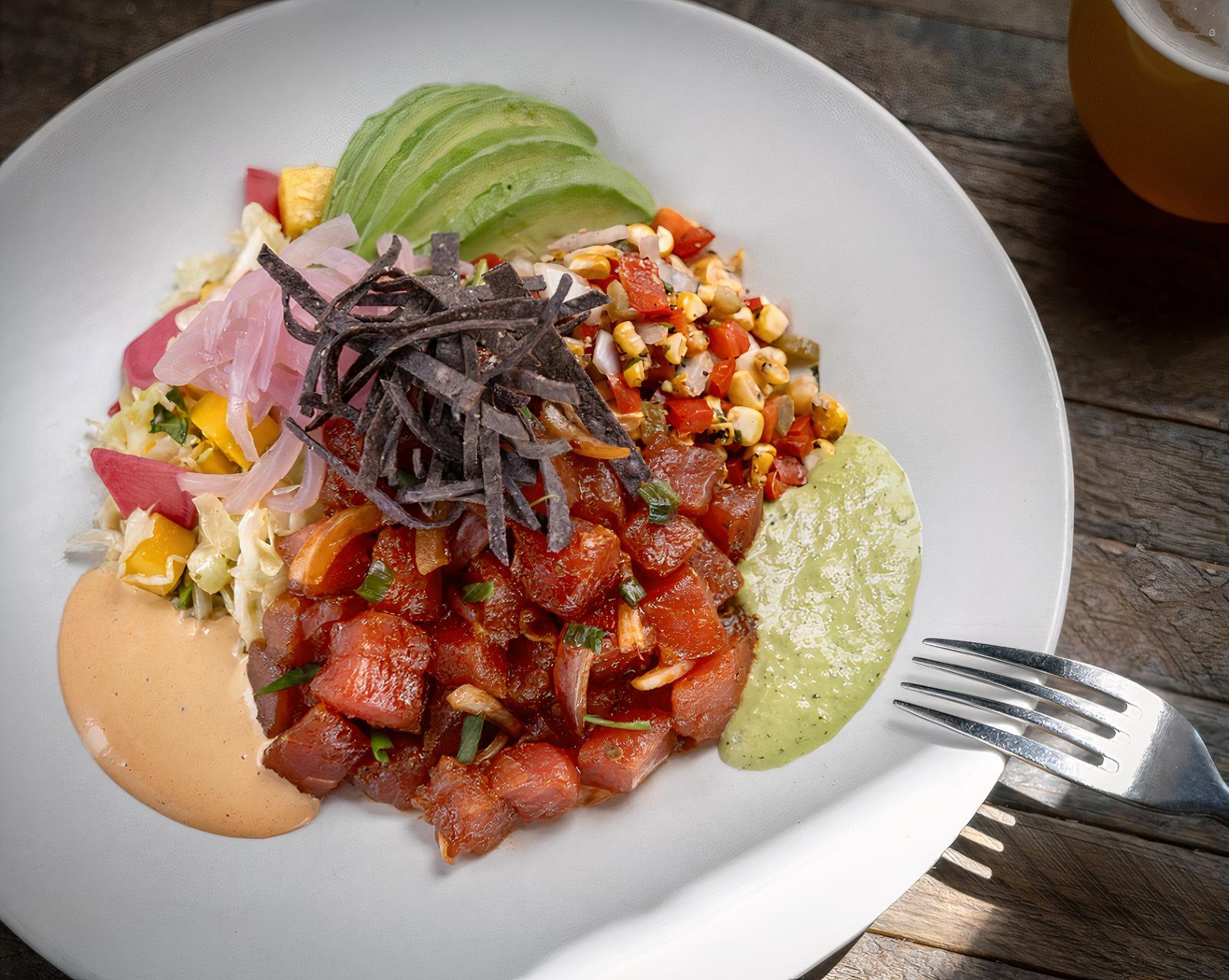 Baja Tuna Poke Bowl