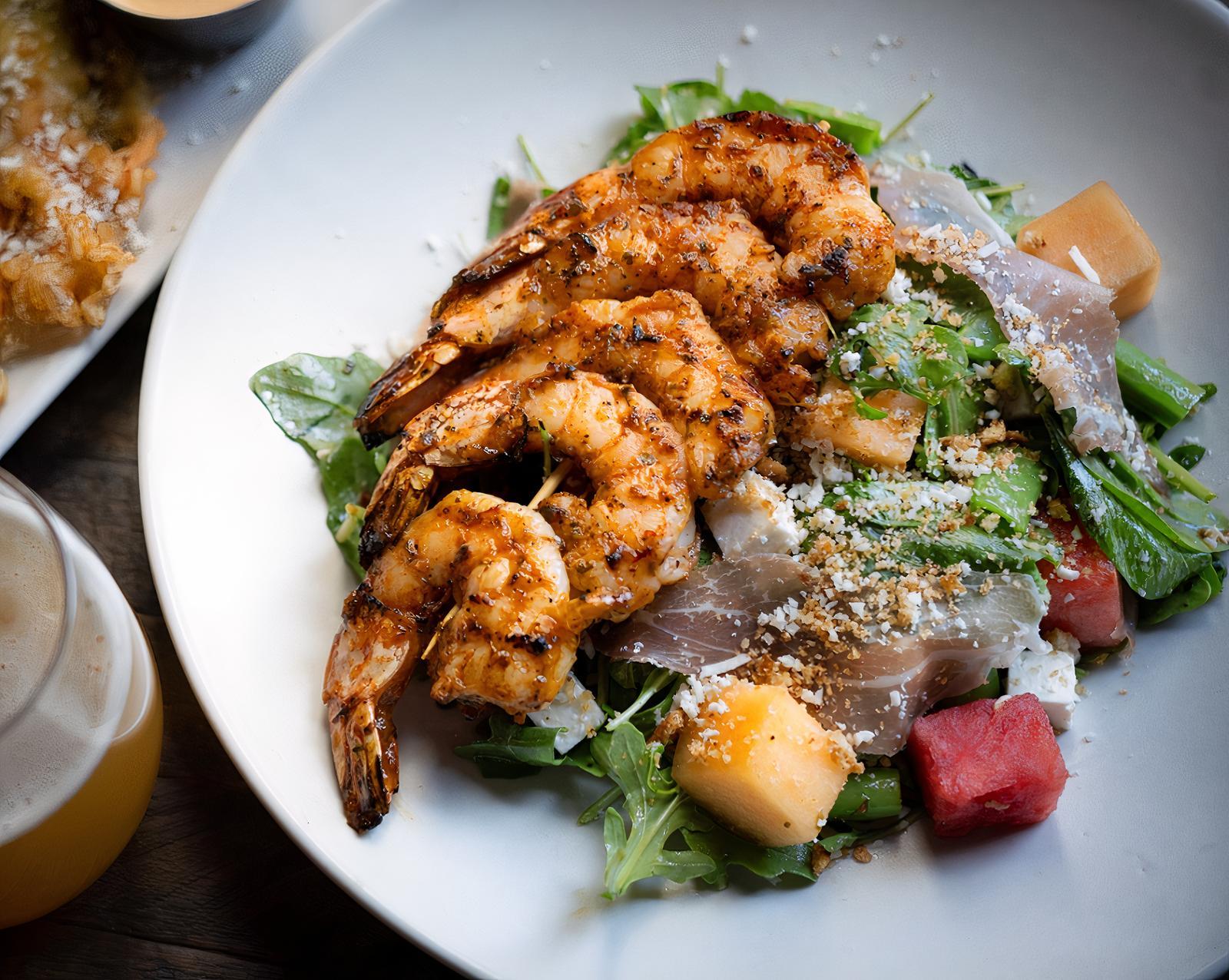 Prawn and Melon Salad