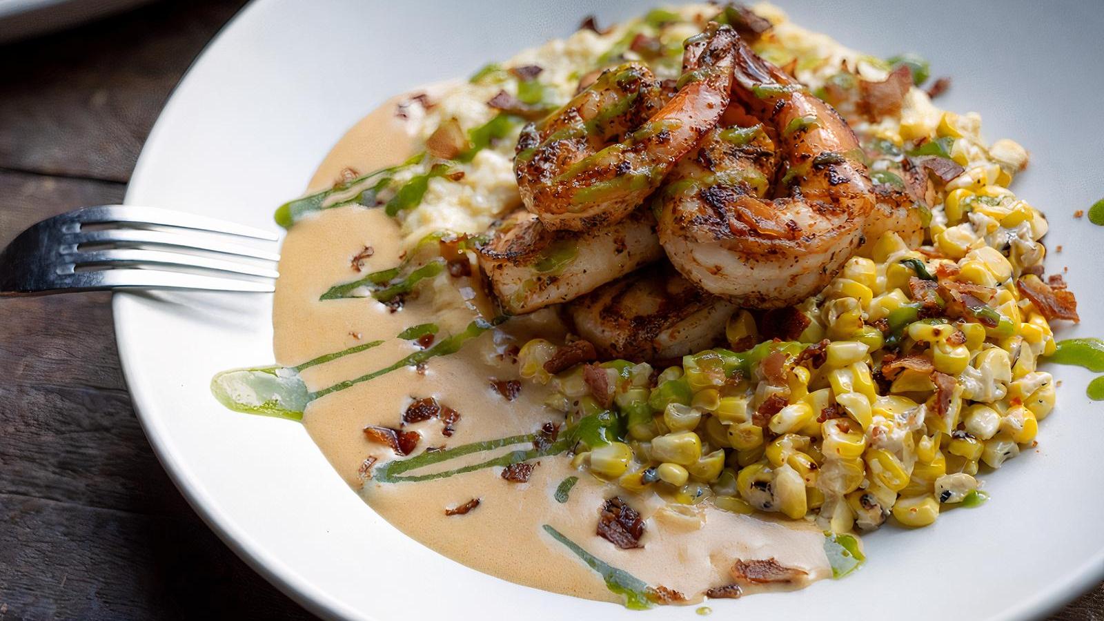 Shrimp and Jalapeno Grits