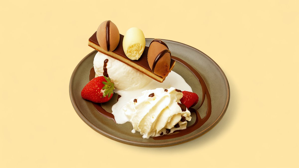 Profiterole med nougat