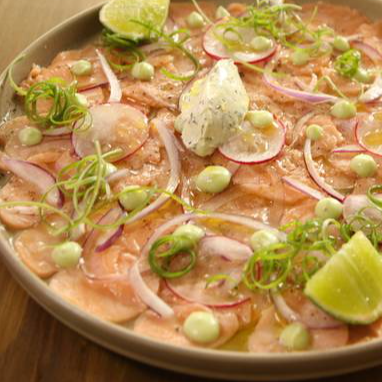 Carpaccio de Salmón