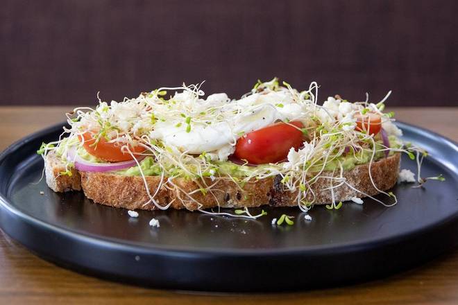 Tostada de Aguacate