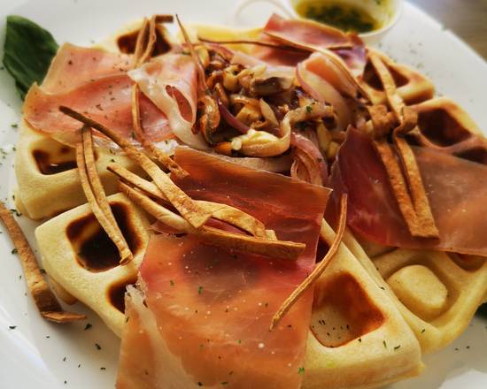 Waffle de Serrano