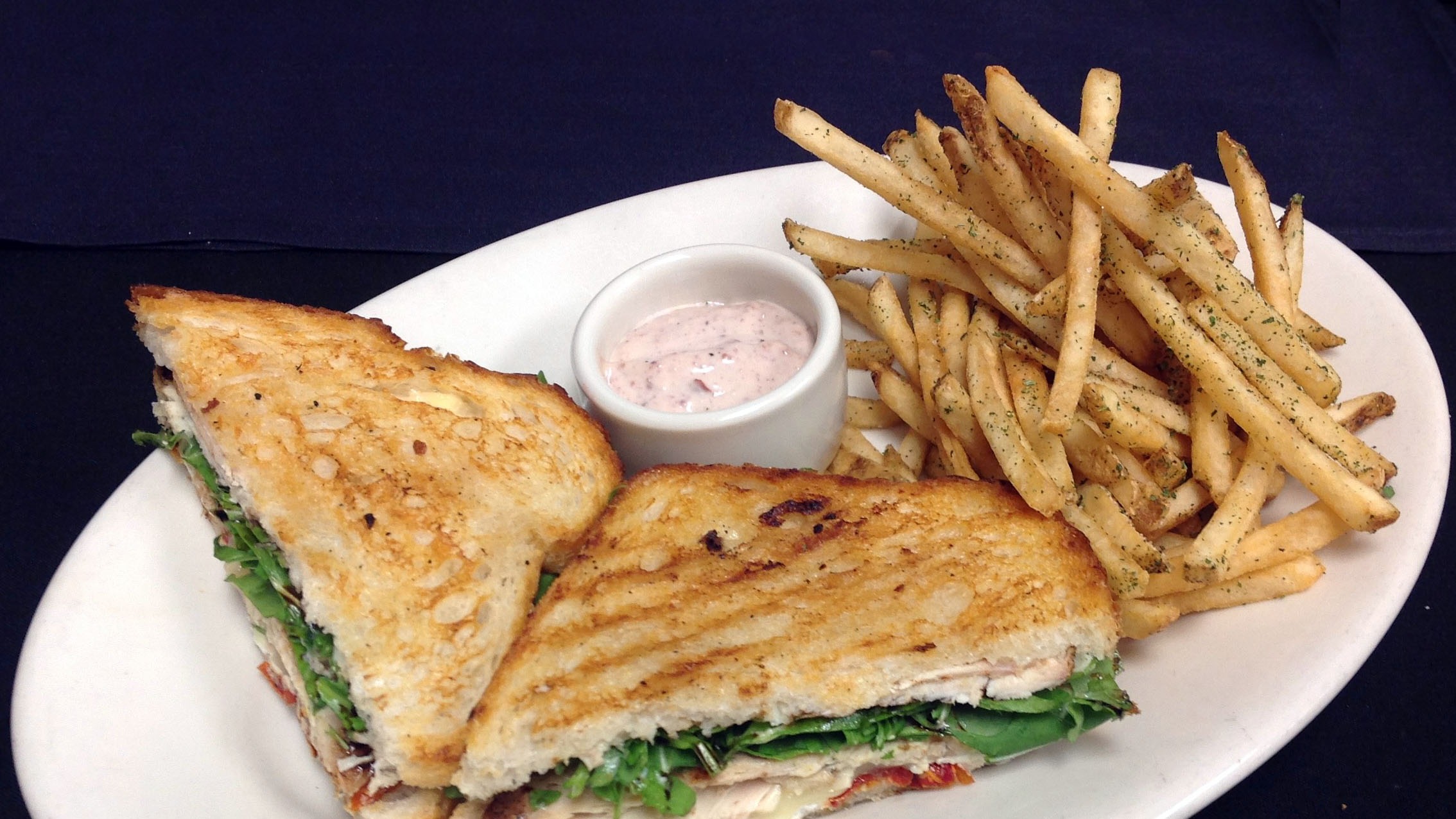 Chicken and Goat Cheese Panini