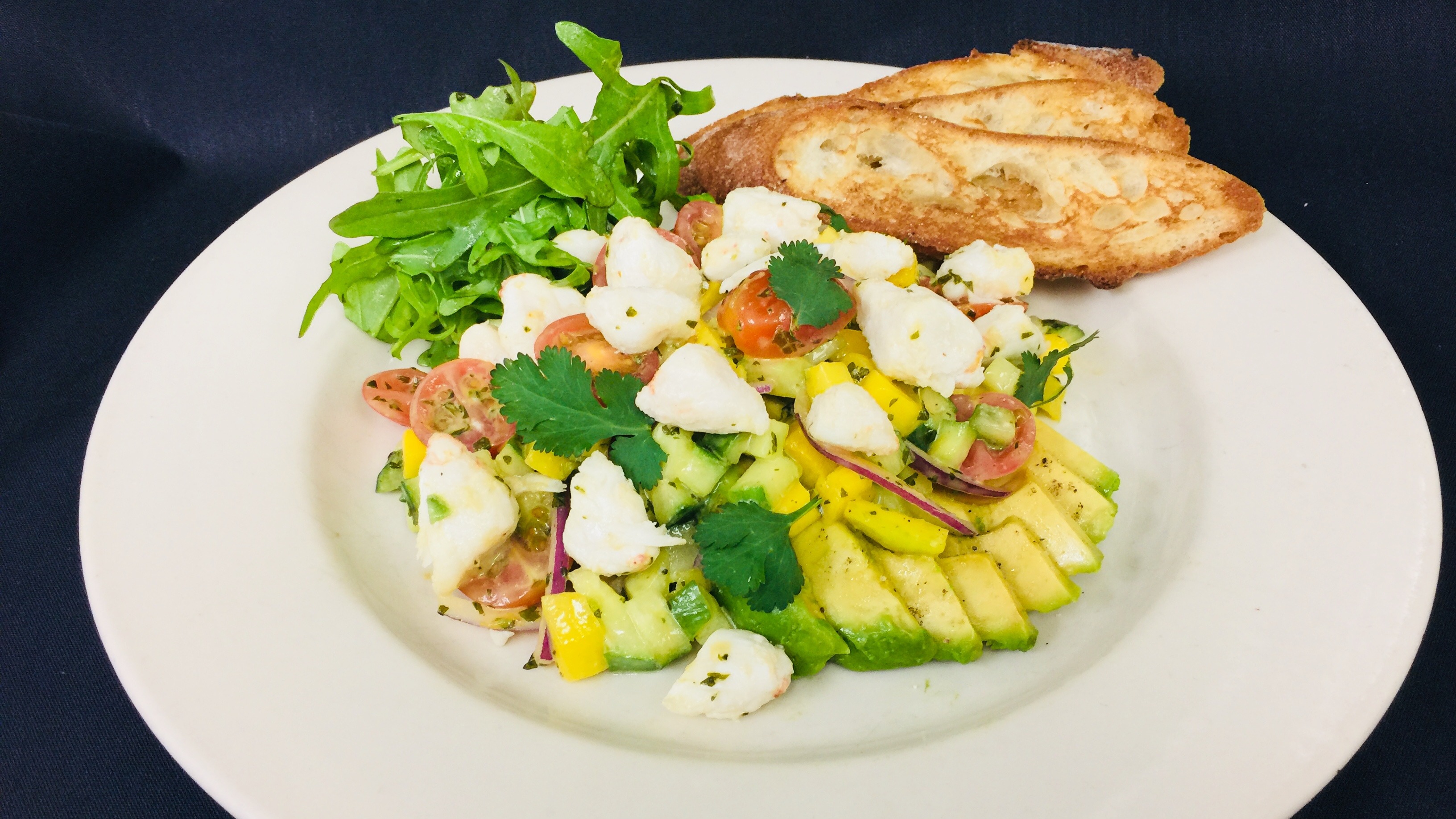 Crab, Mango and Avocado