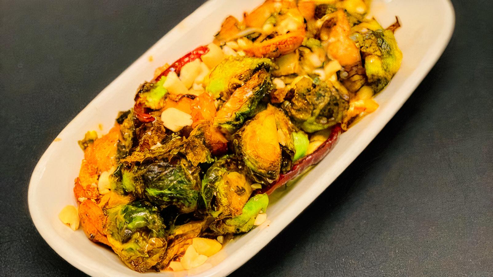 Kung Pao Brussels Sprouts