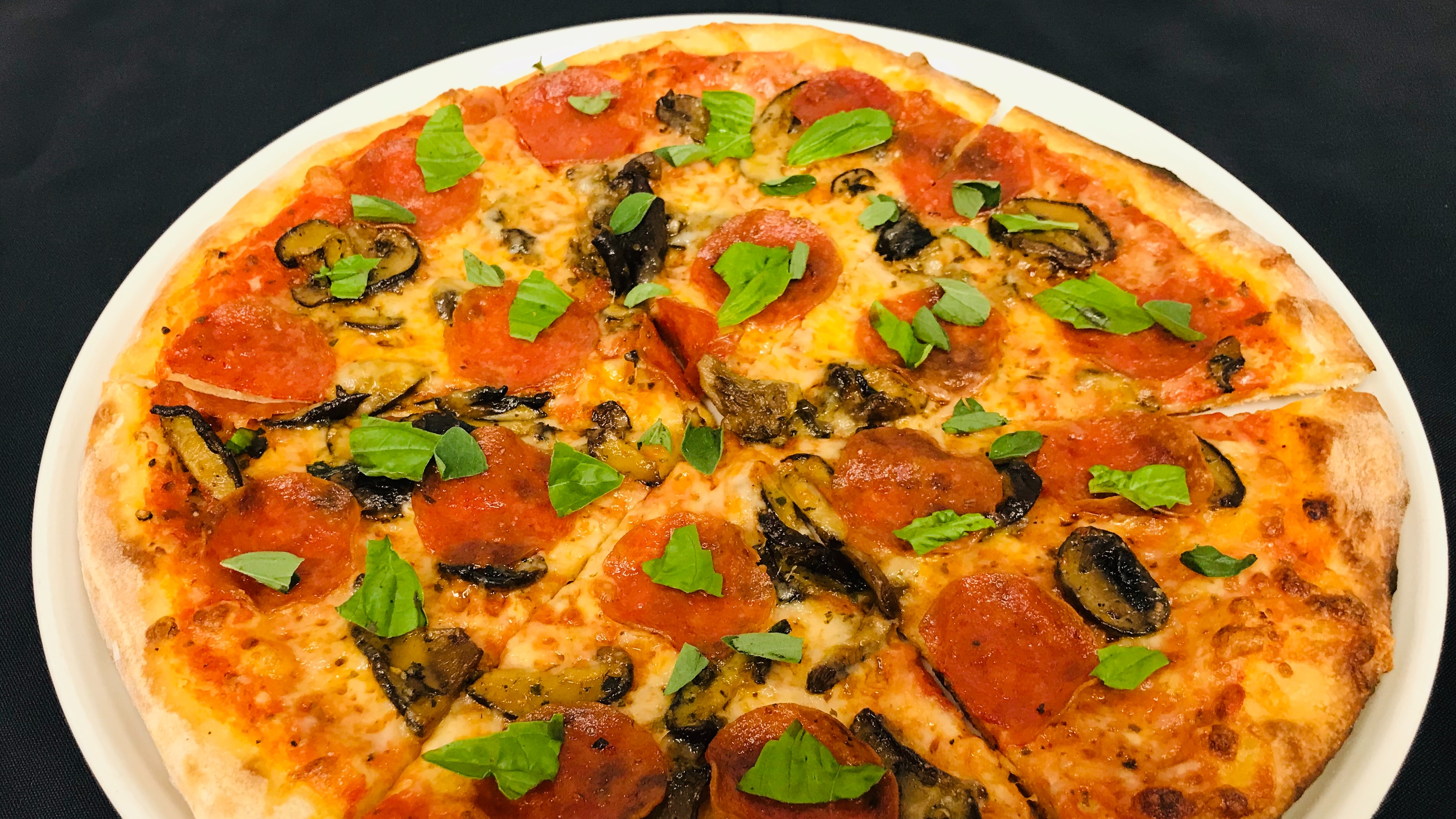 Pepperoni and Mushroom
