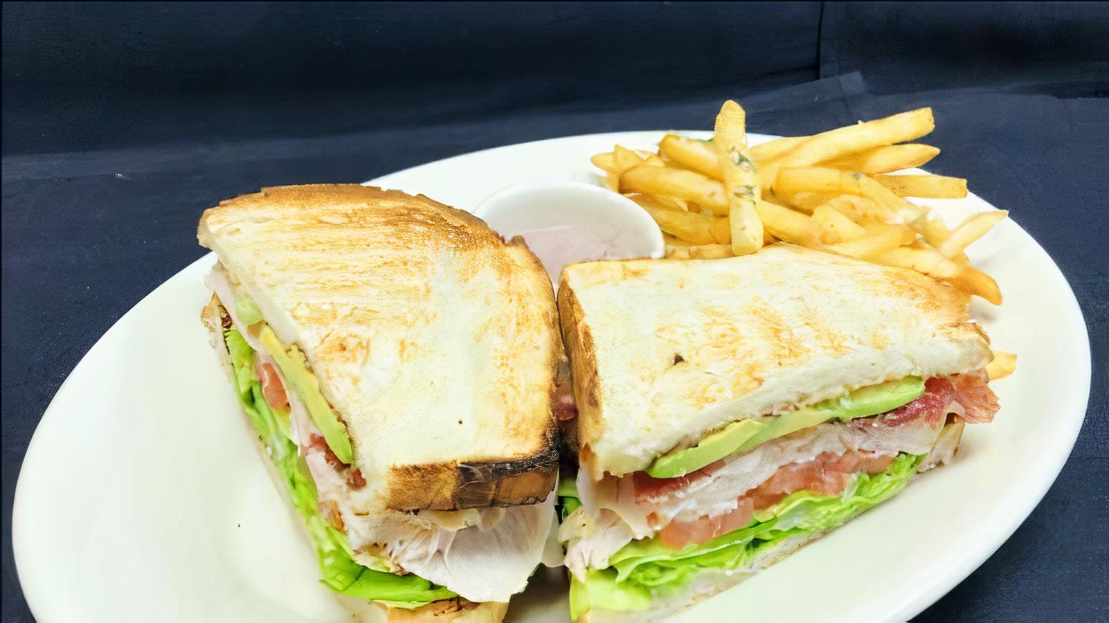 Roasted Turkey and Avocado Club