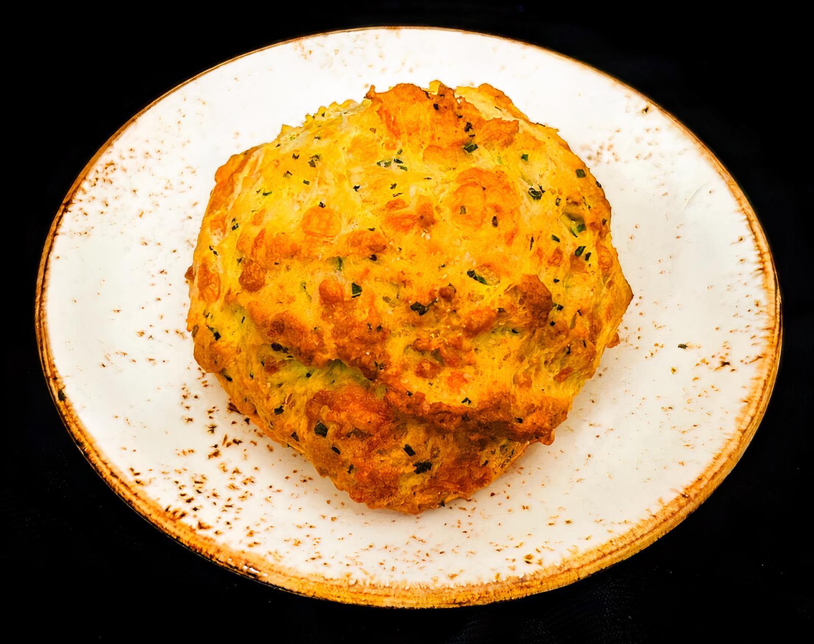 Rustic Cheddar Chive Biscuit