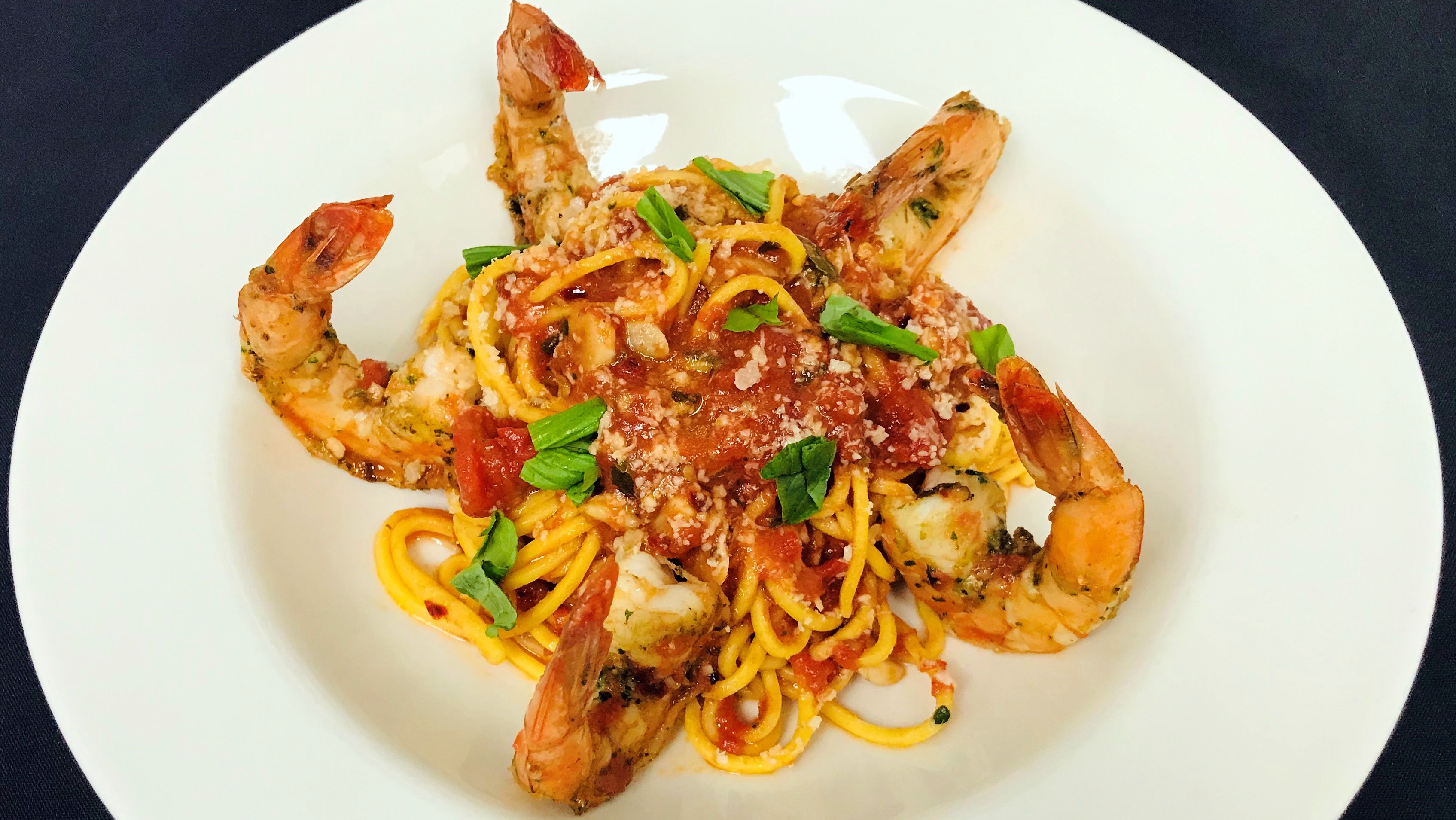 Spicy Wild Shrimp Pomodoro