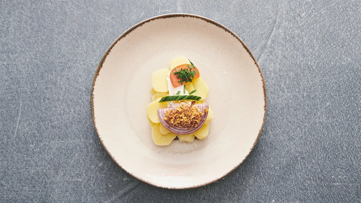 Smørrebrød kartoffel (V)