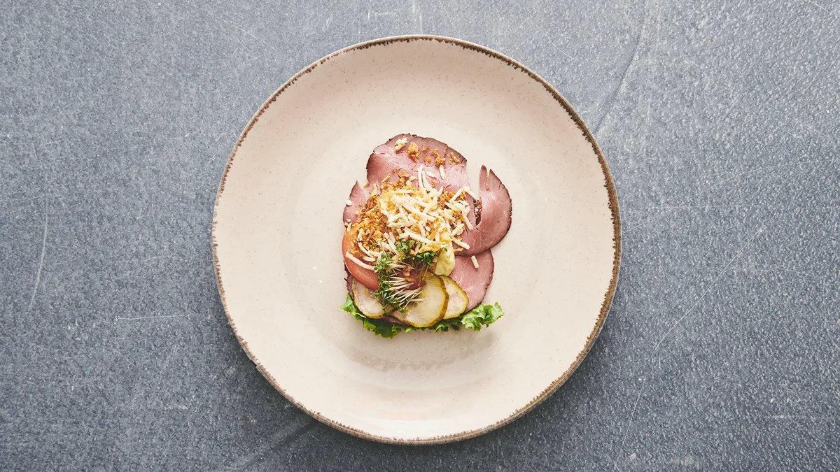 Smørrebrød roastbeef