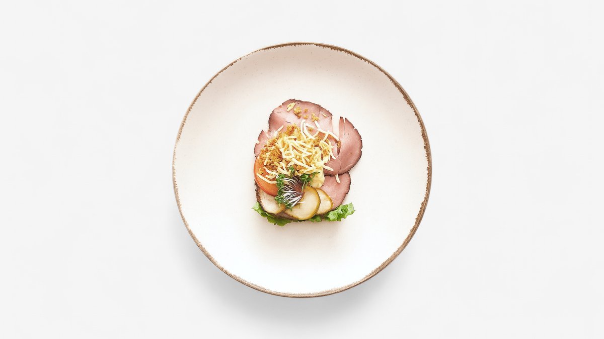 Smørrebrød rullepølse