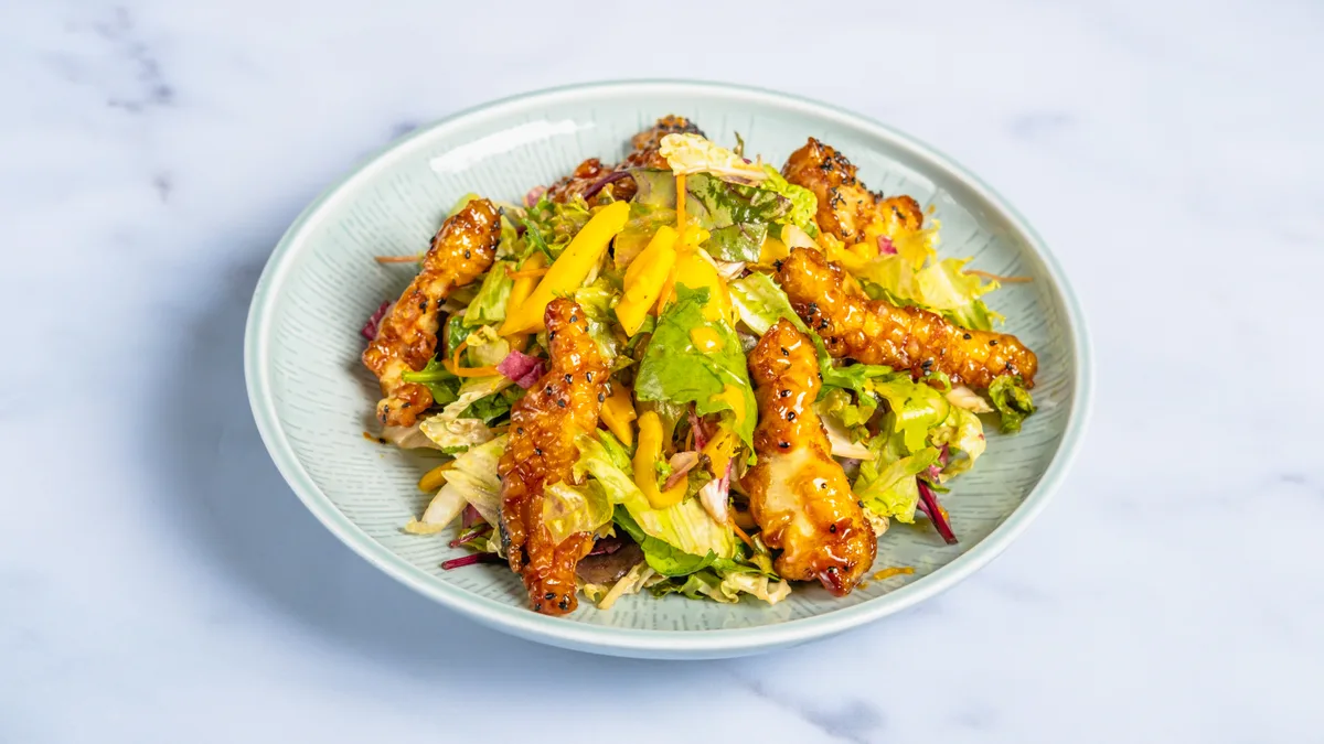 Chicken Tempura Salad
