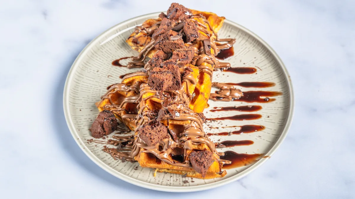 Chocoholic Waffle