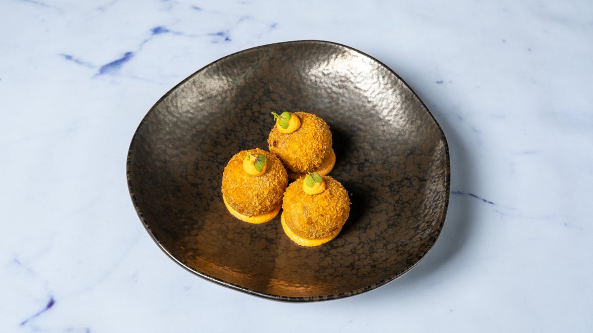 Mushroom arancini