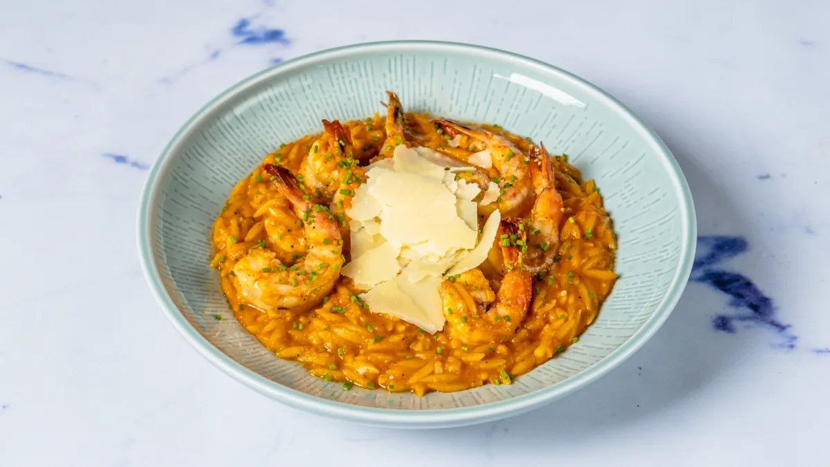 Shrimp Orzotto