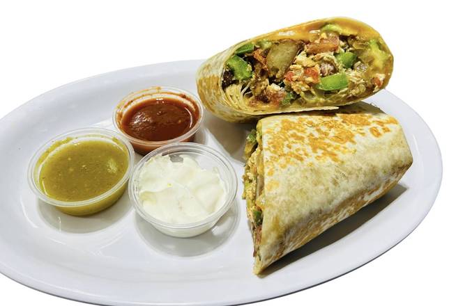 Deluxe veggie burrito