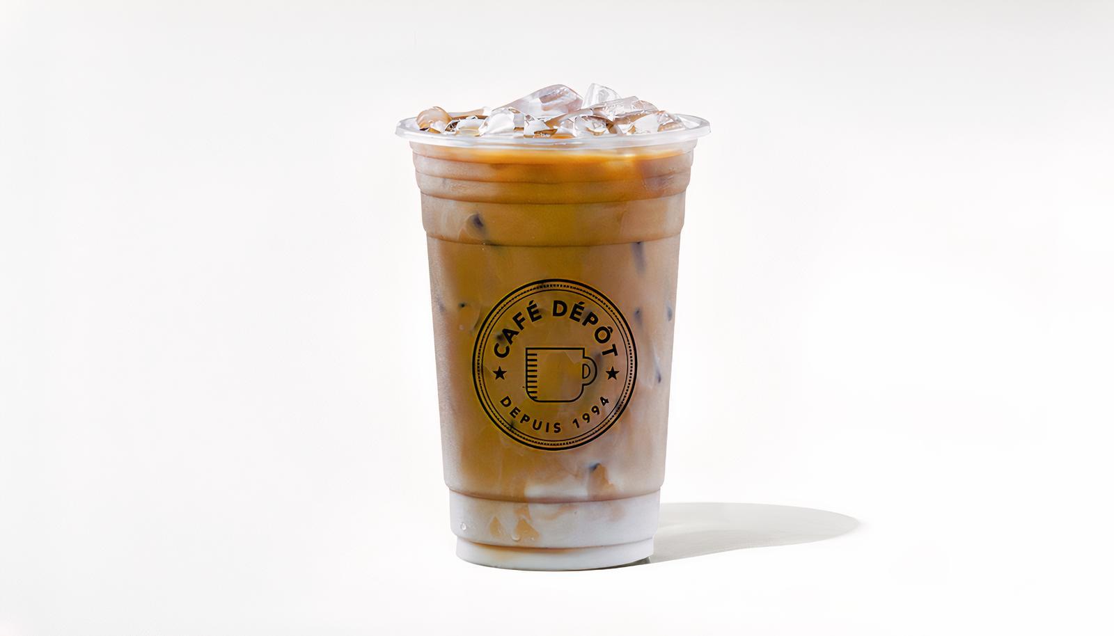 Latté Aromatisé glacé / Flavored Iced Latte