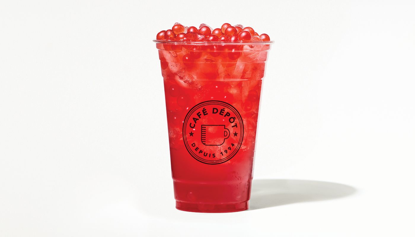 Limonade Fraise avec Perles / Strawberry Lemonade with Pearls