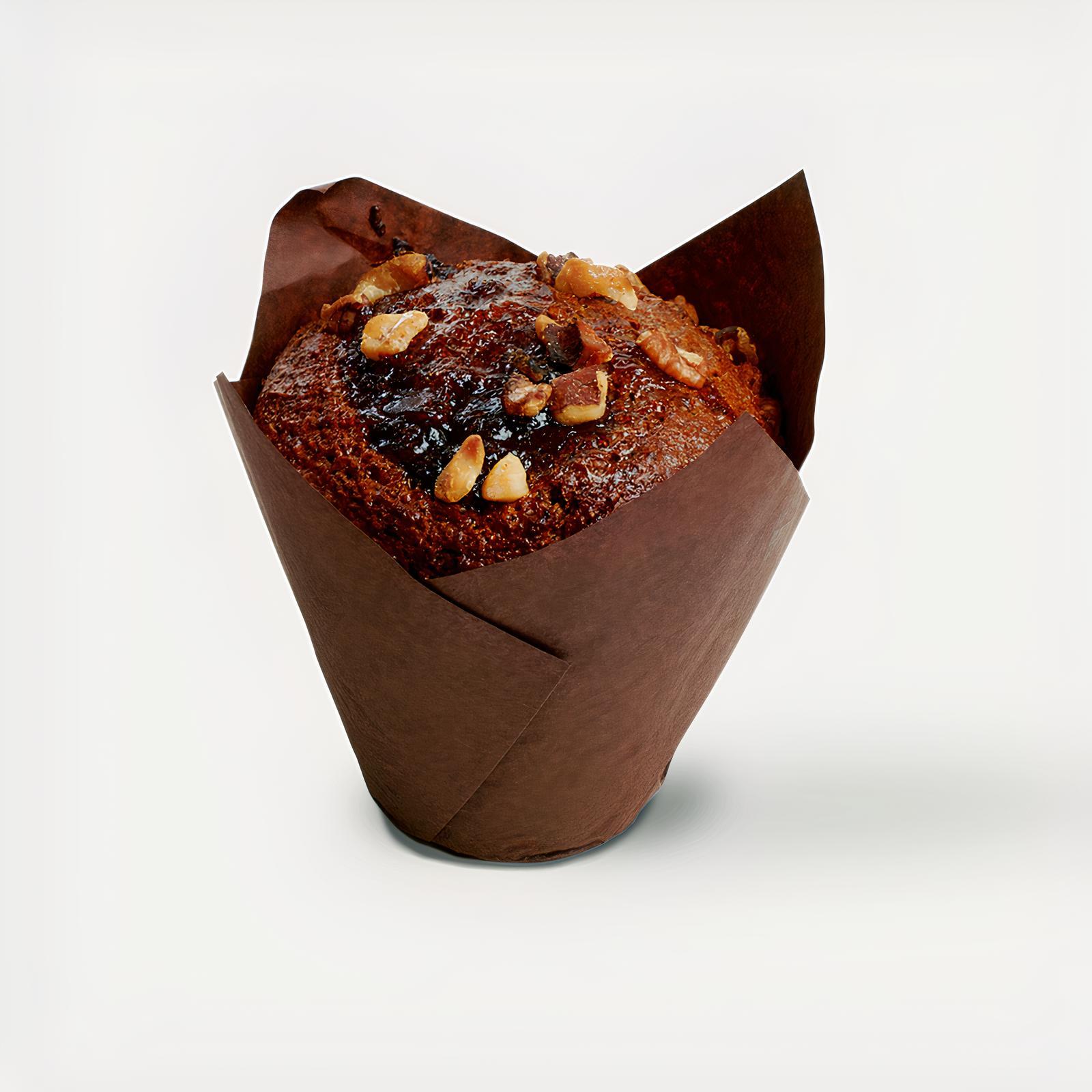 Muffin Son, Dattes et Noix / Dates and Nuts
