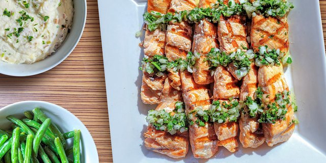 Grilled Salmon