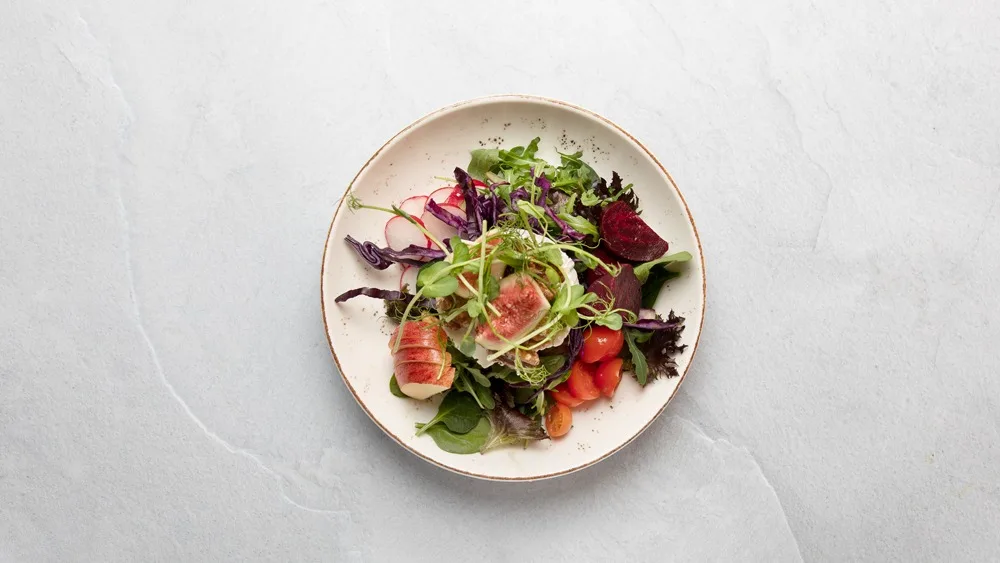 Chèvre sallad