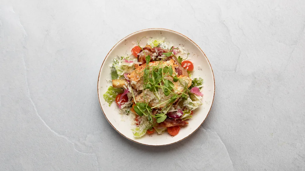Mango och kycklingsallad