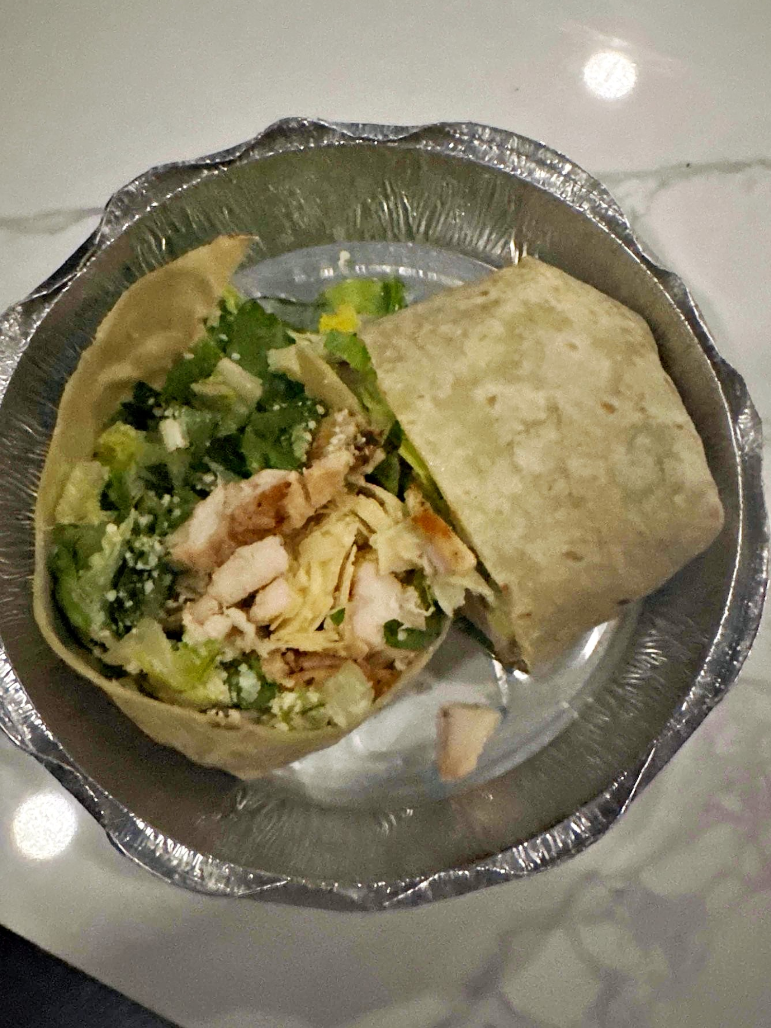 Grilled Chicken Caesar Wrap