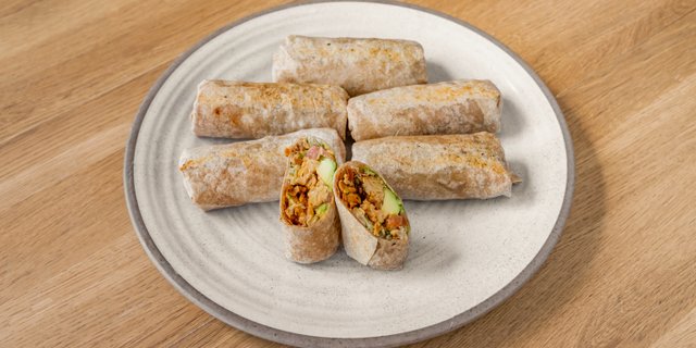 I Am Glorious- Blackened Tempeh Caesar Wrap Tray