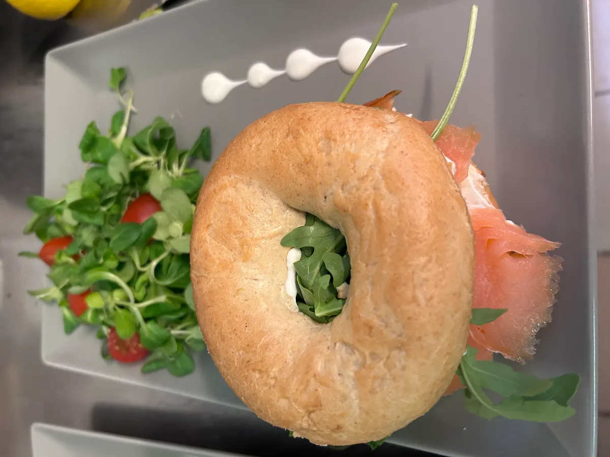 Lazacos krémsajtos bagel