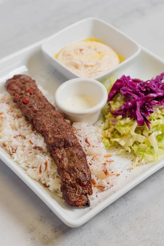 Adana Kebab Plate