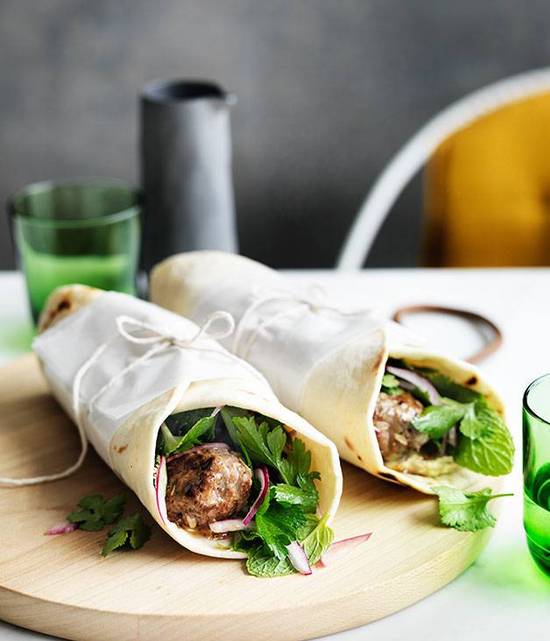 Kofte (Beef) Wrap